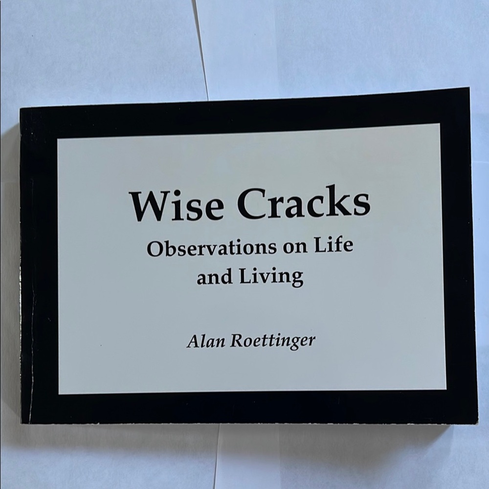 Wise Cracks by Alan Roettinger book